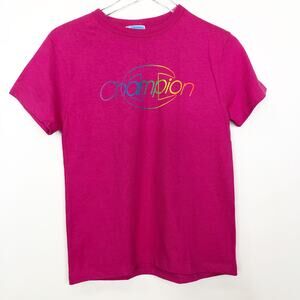Champion Rainbow Logo T-Shirt S